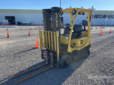2015 Hyster S50FT 4750 lb Cushion Tire Chariot Élévateur