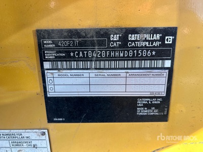 2017 Cat 420FIT 4x4 Koparko-ładowarka