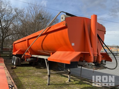 1995 Clement RKHL3637 36 ft T/A Demolition End Dump Trailer