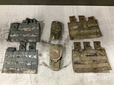 (170) Two Mag Pouches, (57) M4 Three Mag Pouches & Assorted Items