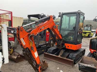 2017 Hitachi ZX26U-5A Mini Excavator (Inoperable)