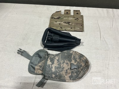 (161) Entrenching Tool Carriers, (64) M4 Three Mag Pouches & Assorted Items
