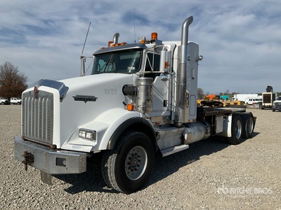 2009 Kenworth T800 6x4 T/A Day Cab Truck Tractor