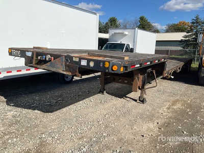 2006 Lufkin 20000 lb 42 ft T/A Single Drop Step Deck Trailer