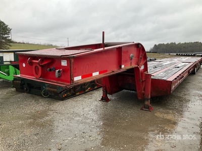 2012 ITI SFS5310250 42 ft Quad/A Step Deck Single Drop Olieveld aanhangwagen