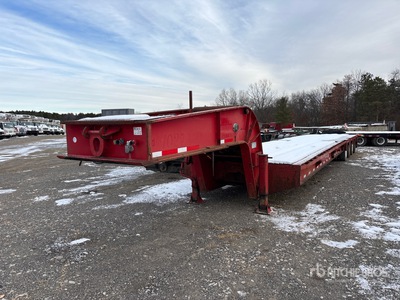 2012 ITI 60000 lb Tri/A Flatbed Olieveld aanhangwagen