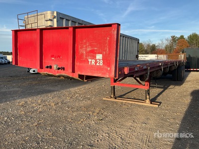 1999 Dorsey 45 ft T/A Flatbed Trailer
