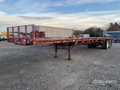 1984 Dorsey 45 ft T/A Flatbed Trailer
