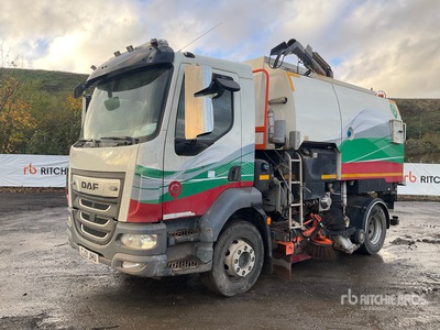 Stocks on 2021 DAF LF230 LA Sweeper Truck