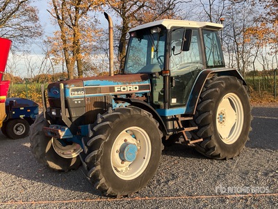 1993 Ford 7840 SLE 4WD Tractor Agrícola