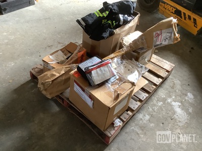 (275) Earphone Cable Assemblies, (3) Bib-Overalls, (6) Leggings & Assorted Items