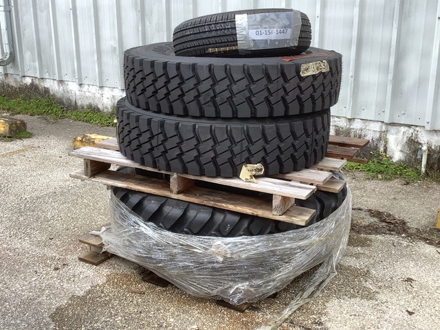 (4) Assorted Tires