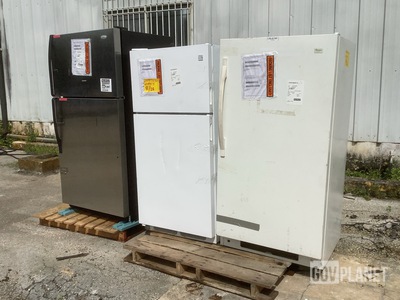 (1) Whirlpool Freezer, (1) Whirlpool Refrigerator & (1) Kenmore Refrigerator