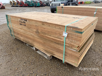 Quantity of (30) 1" 4x8 CSP/DFP No Stamp Plywood تركيبات الإضاءة (Unused)
