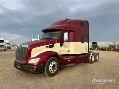 2019 Peterbilt 579 6x4 Ciągnik siodłowy T/A z kabiną sypialną