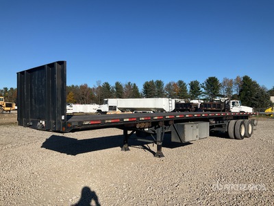 2015 Clark CFBT-2015 45 ft T/A Flatbed Trailer