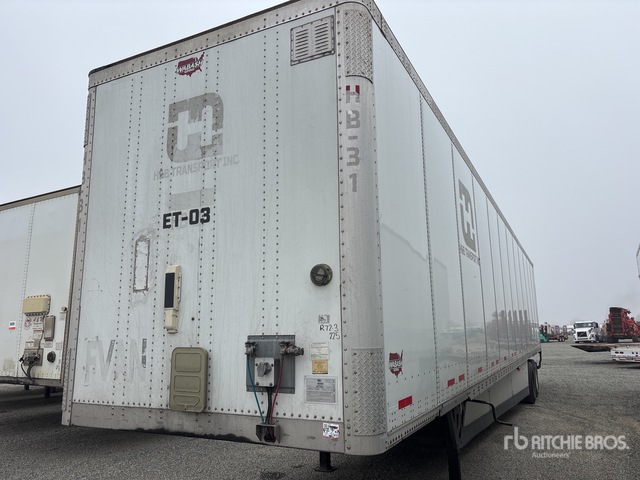 2022 Wabash DVCVHPC 53 ft x 102 in T/A Van Trailer
