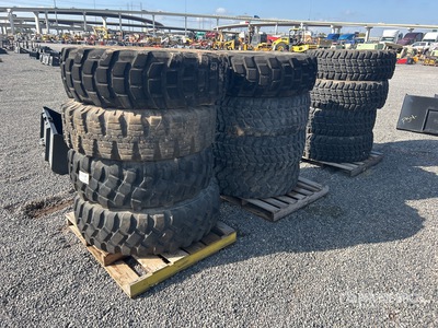 Quantity of (3) Pallets of إطارات المعدات