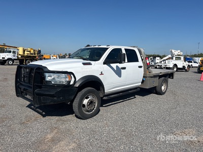 2020 Ram 5500 4x4 Crew Cab With VANAIR air compressor 平台トラック