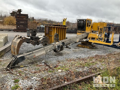 2017 Cat 519 SM Stationary Mount Short Wood Electric Log Loader
