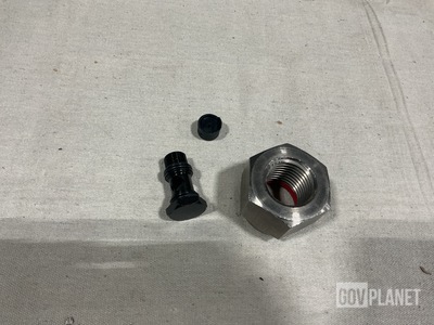 (91) Knobs, (22) Pipe Nipples, (6) Self-Locking Nuts & Assorted Items