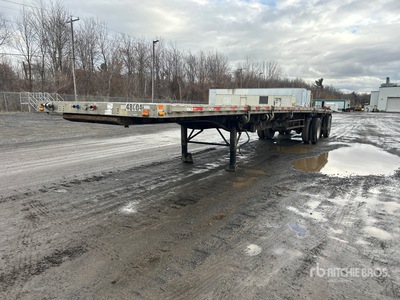 2000 Transcraft Eagle 48 ft T/A Flatbed Trailer