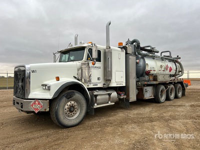 2005 Proxy Weld Industries on 2006 Freightliner FLD120 8x6 Vacuum Tanker Truck