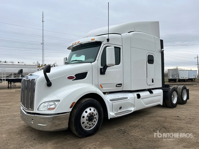 2019 Peterbilt 579 6x4 Ciągnik siodłowy T/A z kabiną sypialną