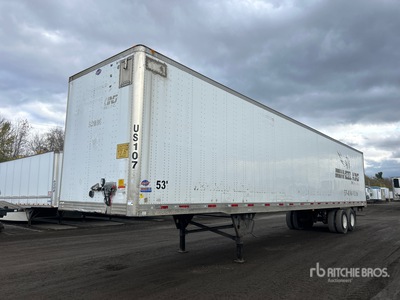 2014 Utility 53 ft x 102 in T/A Van Trailer