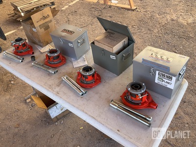 (4) Ridgid Ratchet Threaders