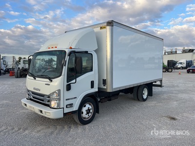 2018 Isuzu NPR HD 6x4 Van Truck