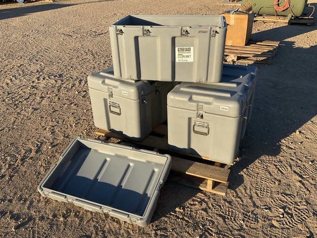 (3) Hardigg Storage Cases