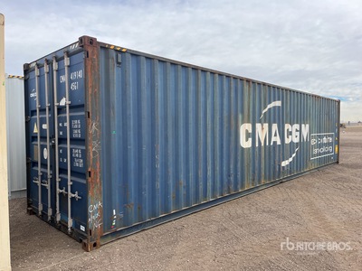 2010 40 ft High Cube Storage Container