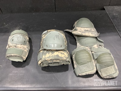 (48) Knee/Elbow Pad Systems, (77) Pairs of Knee Pads & Assorted Items