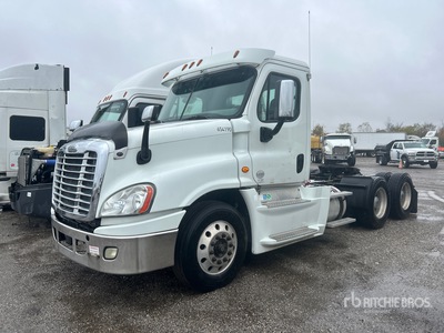 2016 Freightliner Cascadia 125 6x4 T/A Day Cab Truck Tractor (Inoperable)
