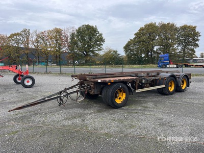 1993 Burg BPDA 10-18 L T/A Container aanhangwagen