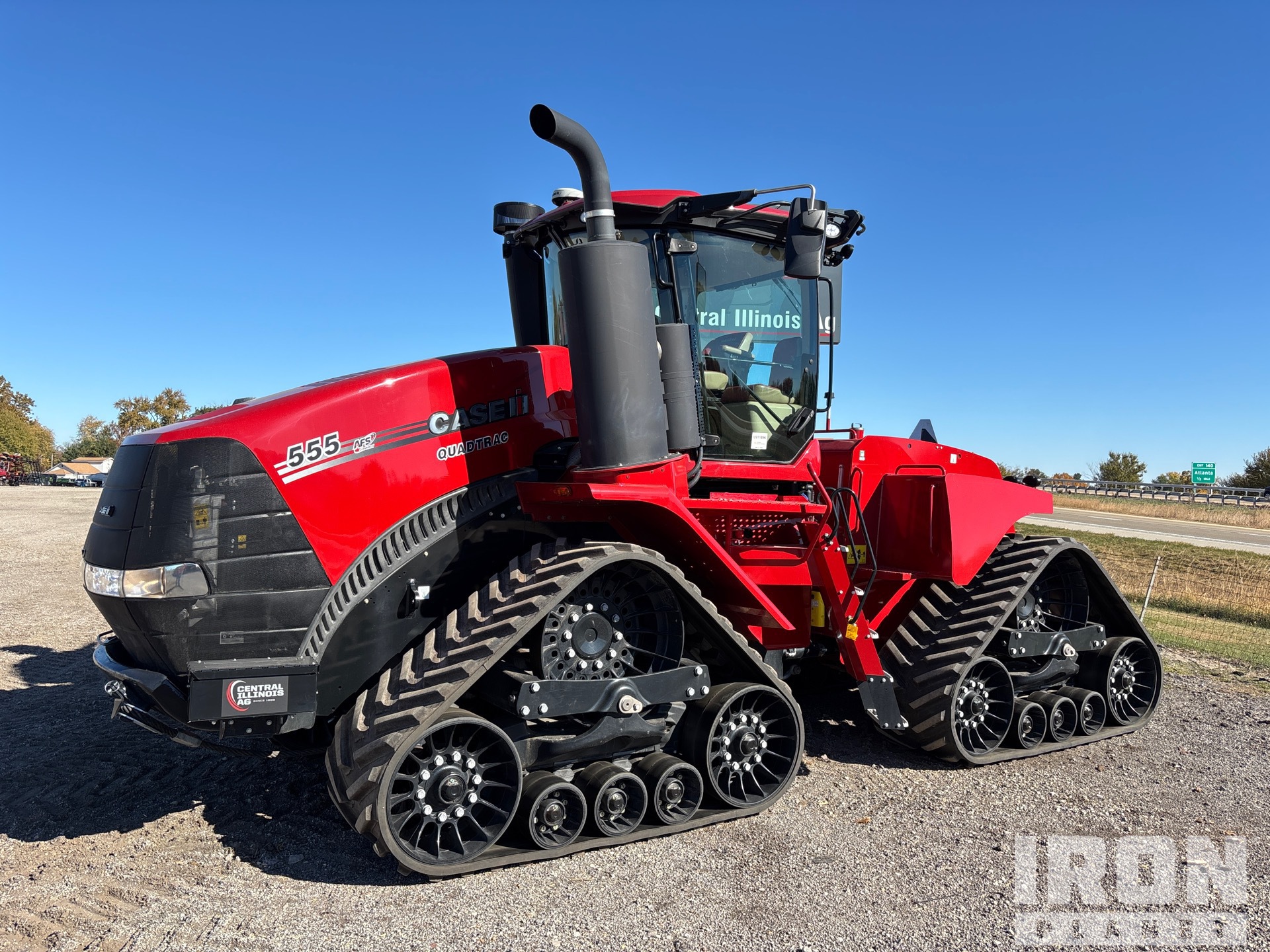 2024 Case IH Steiger 555 QT Quadtrac Track Tractor in Atlanta