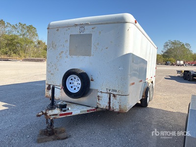 2006 W-W Trailer 16 ft T/A Enclosed Trailer