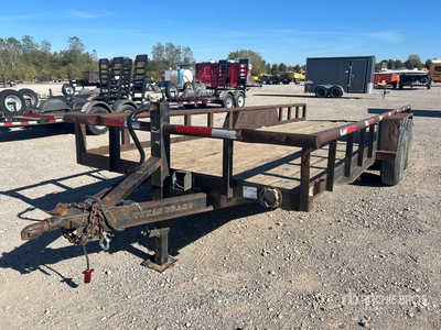 2000 Texas Bragg 20 ft T/A Nutsaanhangwagen