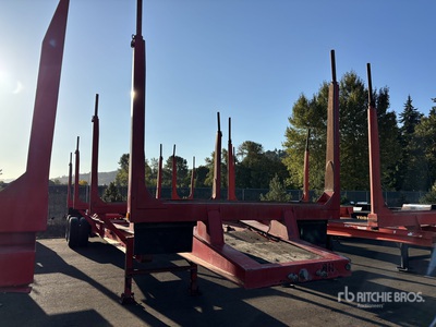 1999 Lincoln T/A Hayrack Log Trailer