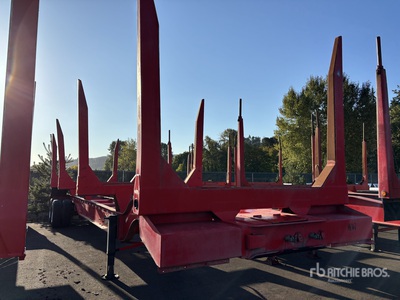 1994 RD Olsen T/A Hayrack Log Trailer