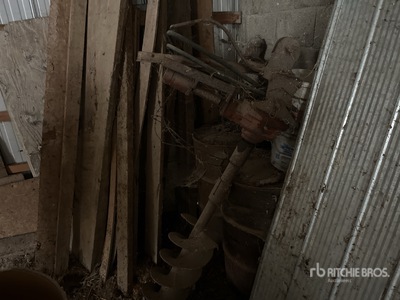 Hydraulic 10 and 9" augers Divers - Acccesoires de construction