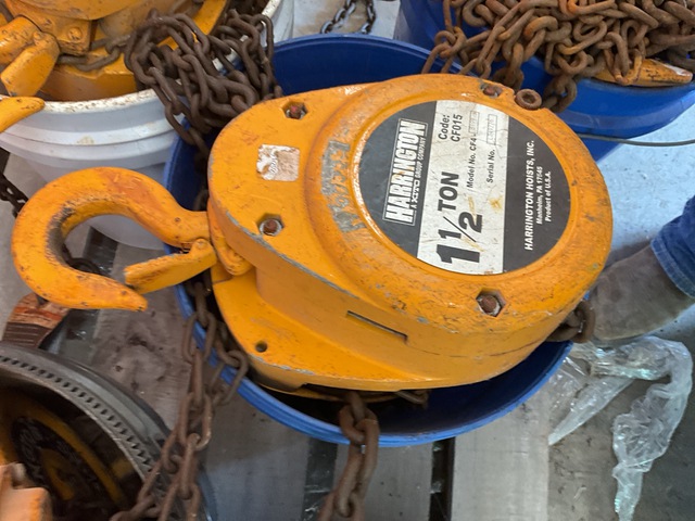 2022 Harrington CF4-5199 Chain Hoist