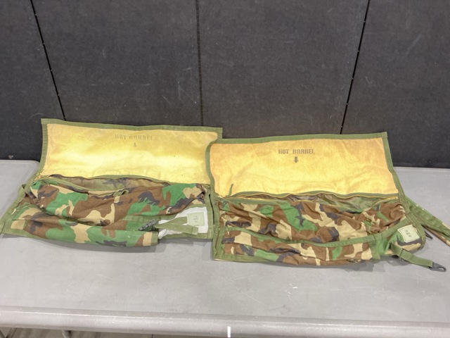 (25) Machine Gun Barrel Cases