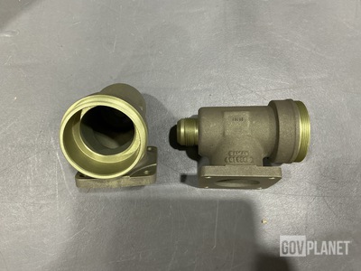 (12) Eaton Aerospace 401113-2 Flange Tees