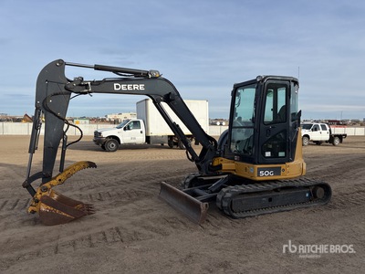 2015 John Deere 50G Mini-pelle