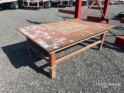 Welding Table 5 ft x 8 ft x 3/4