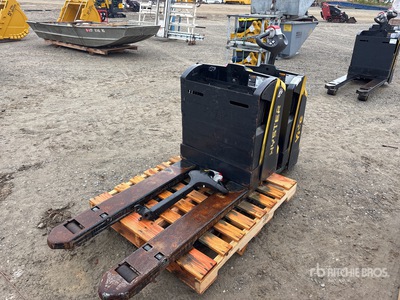 Quantity of (2) Yale MPB045VGN24T2646 4510 lb Electric Pallet Jack