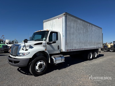 2019 International MV607 6x4 Gesloten vrachtwagen