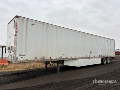 2012 Manac 53 ft T/A Semi-remorque fourgon